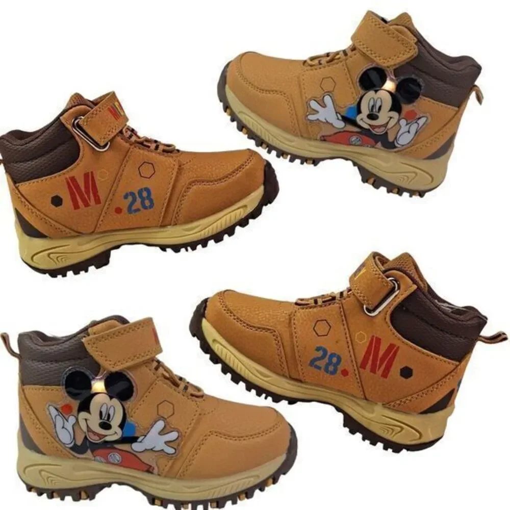 Mickey Shoes for‎ Children Size 6 (14 cen) Waterproof High Hiking Boot New